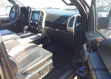 2016 Ford F-150 Platinum from USA, damaged, VIN 1FTEW1EG3GFB02013